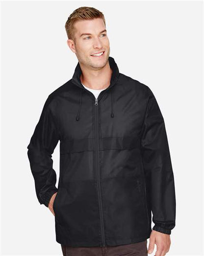 Team 365 TT73 Unisex Zone Protect Lightweight Jacket - Front view