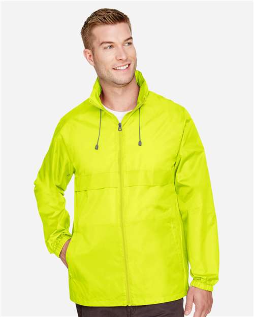 Team 365 TT73 Unisex Zone Protect Lightweight Jacket - Front view