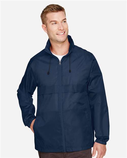 Team 365 TT73 Unisex Zone Protect Lightweight Jacket - Front view