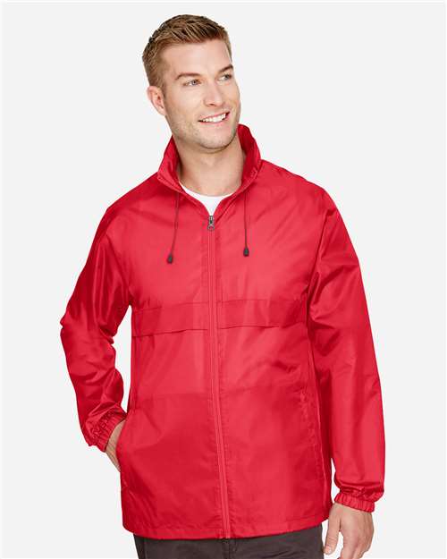 Team 365 TT73 Unisex Zone Protect Lightweight Jacket - Front view