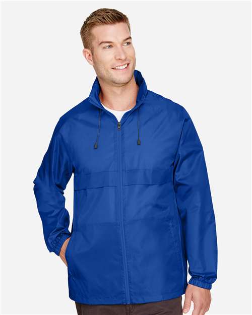 Team 365 TT73 Unisex Zone Protect Lightweight Jacket - Front view