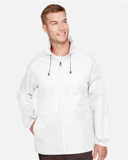 Team 365 TT73 Unisex Zone Protect Lightweight Jacket - Front view