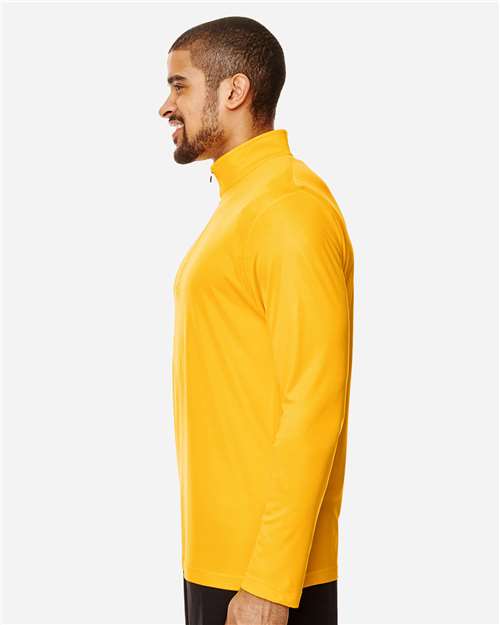 Team 365 TT31 Men's Zone Performance Quarter-Zip Pullover - Side view