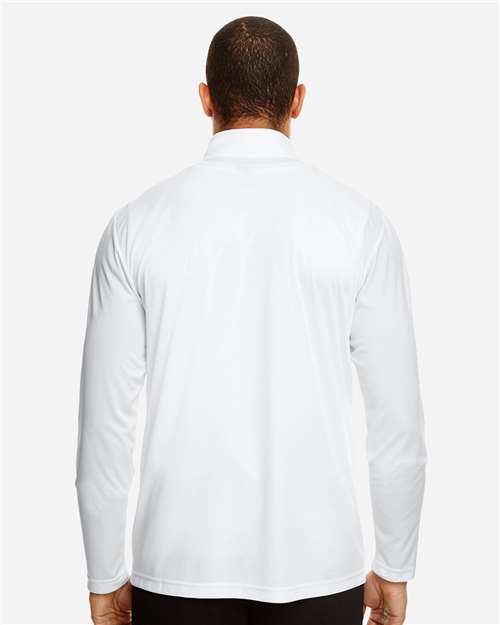Team 365 TT31 Men's Zone Performance Quarter-Zip Pullover - Back view
