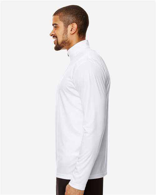 Team 365 TT31 Men's Zone Performance Quarter-Zip Pullover - Side view