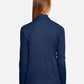 Team 365 TT31W Women's Zone Performance Quarter-Zip Pullover - Back view