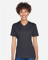 Team 365 TT11HW Women's Sonic Heather Performance T-Shirt - Front view