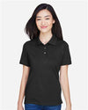 Harriton M265W Women's Easy Blend Polo - Front view