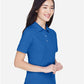 Harriton M265W Women's Easy Blend Polo - Side view
