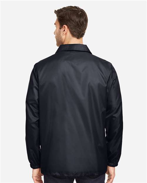 Team 365 TT75 Unisex Zone Protect Coaches Jacket - Back view