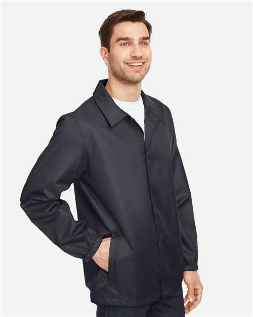 Team 365 TT75 Unisex Zone Protect Coaches Jacket - Side view