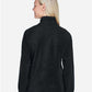 Harriton M990W Women's Full-Zip Fleece - Back view