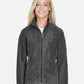 Harriton M990W Women's Full-Zip Fleece - Front view