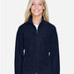 Harriton M990W Women's Full-Zip Fleece - Front view
