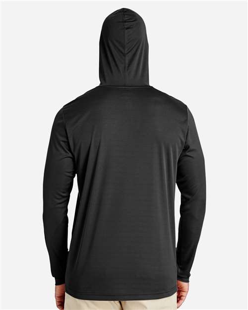 Team 365 TT41 Men's Zone Performance Hooded T-Shirt - Back view