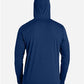 Team 365 TT41 Men's Zone Performance Hooded T-Shirt - Back view