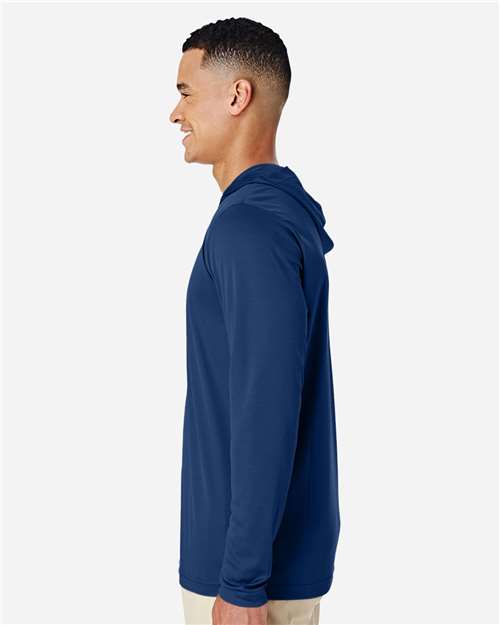 Team 365 TT41 Men's Zone Performance Hooded T-Shirt - Side view