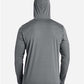 Team 365 TT41 Men's Zone Performance Hooded T-Shirt - Back view