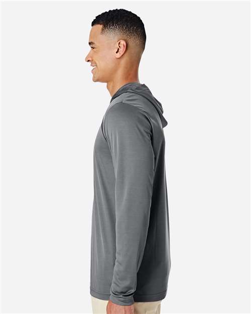 Team 365 TT41 Men's Zone Performance Hooded T-Shirt - Side view