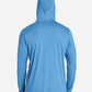 Team 365 TT41 Men's Zone Performance Hooded T-Shirt - Back view