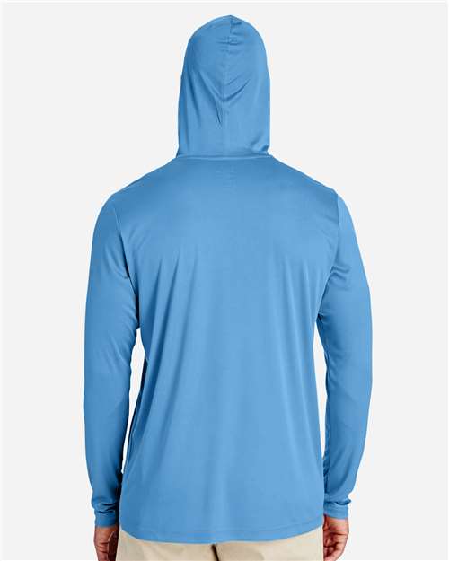 Team 365 TT41 Men's Zone Performance Hooded T-Shirt - Back view