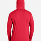 Team 365 TT41 Men's Zone Performance Hooded T-Shirt - Back view