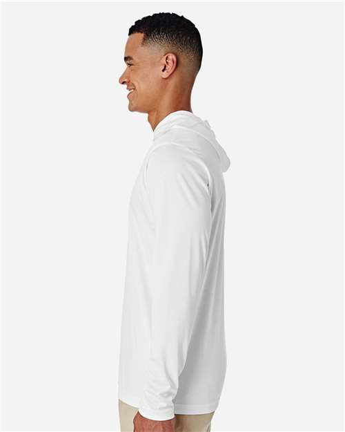 Team 365 TT41 Men's Zone Performance Hooded T-Shirt - Side view