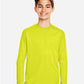 Team 365 TT11YL Youth Zone Performance Long Sleeve T-Shirt - Front view