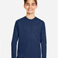 Team 365 TT11YL Youth Zone Performance Long Sleeve T-Shirt - Front view
