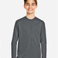 Team 365 TT11YL Youth Zone Performance Long Sleeve T-Shirt - Front view