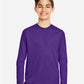Team 365 TT11YL Youth Zone Performance Long Sleeve T-Shirt - Front view