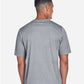 Team 365 TT11H Men's Sonic Heather Performance T-Shirt - Back view