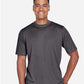 Team 365 TT11H Men's Sonic Heather Performance T-Shirt - Front view