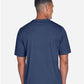 Team 365 TT11H Men's Sonic Heather Performance T-Shirt - Back view