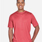 Team 365 TT11H Men's Sonic Heather Performance T-Shirt - Front view