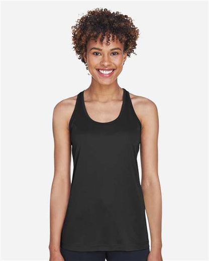 Team 365 TT11WRC Women's Zone Performance Racerback Tank - Front view