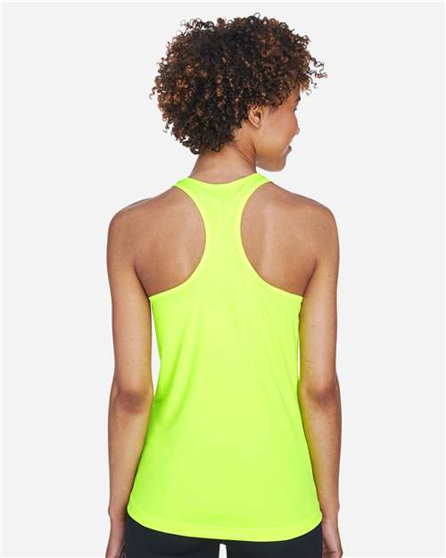 Team 365 TT11WRC Women's Zone Performance Racerback Tank - Back view
