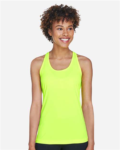 Team 365 TT11WRC Women's Zone Performance Racerback Tank - Front view