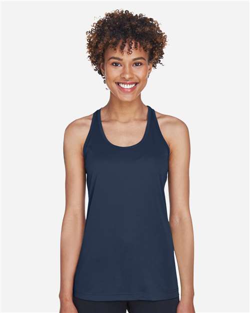 Team 365 TT11WRC Women's Zone Performance Racerback Tank - Front view