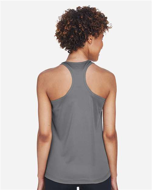 Team 365 TT11WRC Women's Zone Performance Racerback Tank - Back view