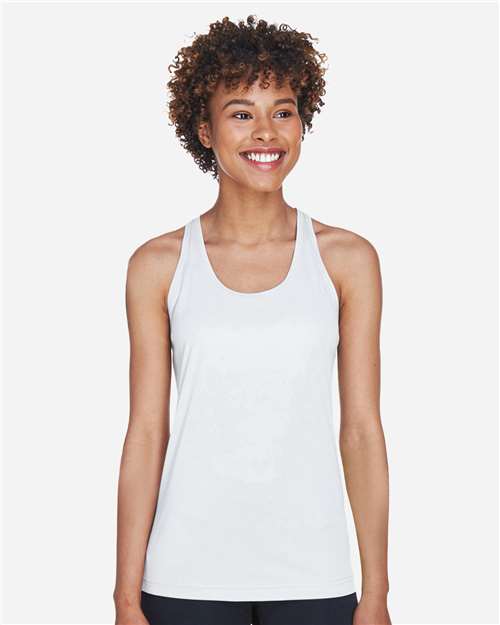 Team 365 TT11WRC Women's Zone Performance Racerback Tank - Front view