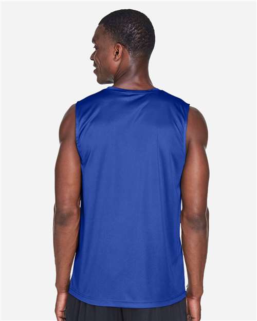 Team 365 TT11M Men's Zone Performance Muscle T-Shirt - Back view