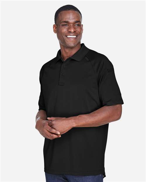 Harriton M211 Men's Advantage Tactical Performance Polo - Side view
