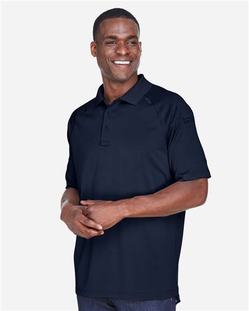 Harriton M211 Men's Advantage Tactical Performance Polo - Side view
