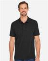 Harriton M205 Men's Valiant Cotton Snag Protect Polo - Front view
