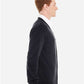 Harriton M425 Men's Pilbloc? V-Neck Button Cardigan Sweater - Side view