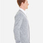 Harriton M425 Men's Pilbloc? V-Neck Button Cardigan Sweater - Side view