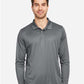 Team 365 TT51L Men's Zone Performance Long Sleeve Polo - Front view