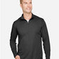 Team 365 TT31H Men's Zone Sonic Heather Performance Quarter-Zip Pullover - Front view