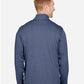 Team 365 TT31H Men's Zone Sonic Heather Performance Quarter-Zip Pullover - Back view